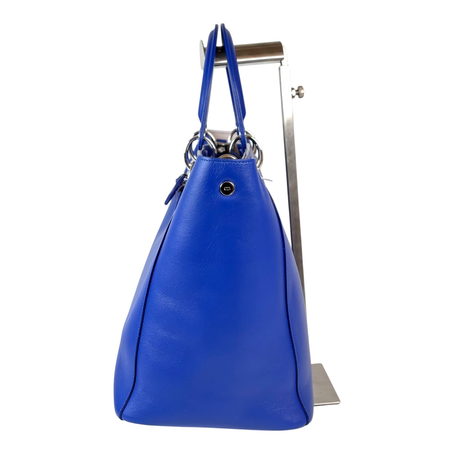 Dior Dior Blue Leather Diorissimo Tote Bag