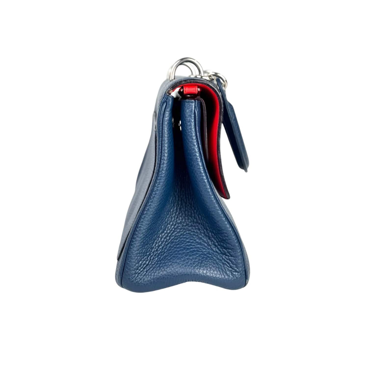 Dior Dior Blue Leather Handle Bag
