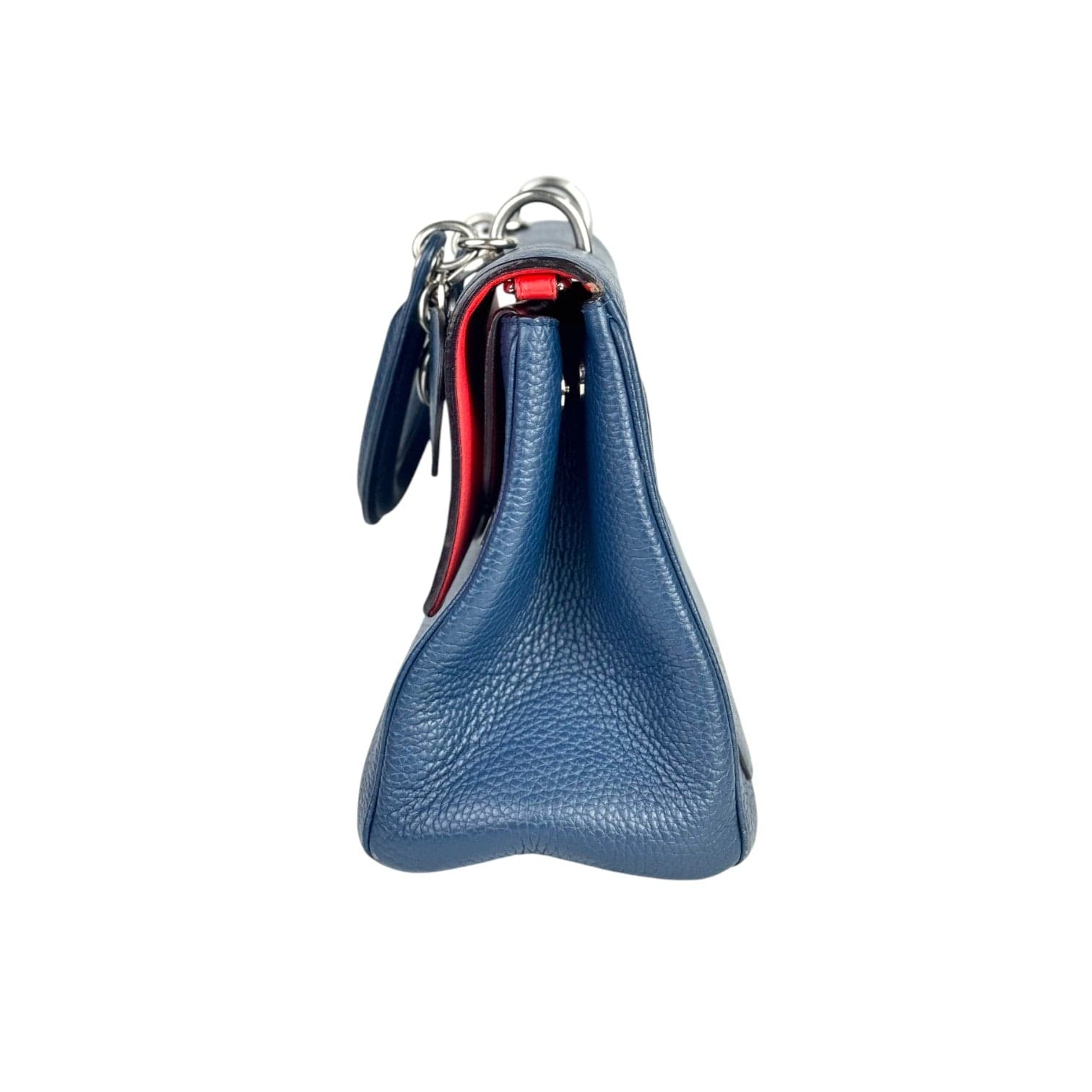 Dior Dior Blue Leather Handle Bag