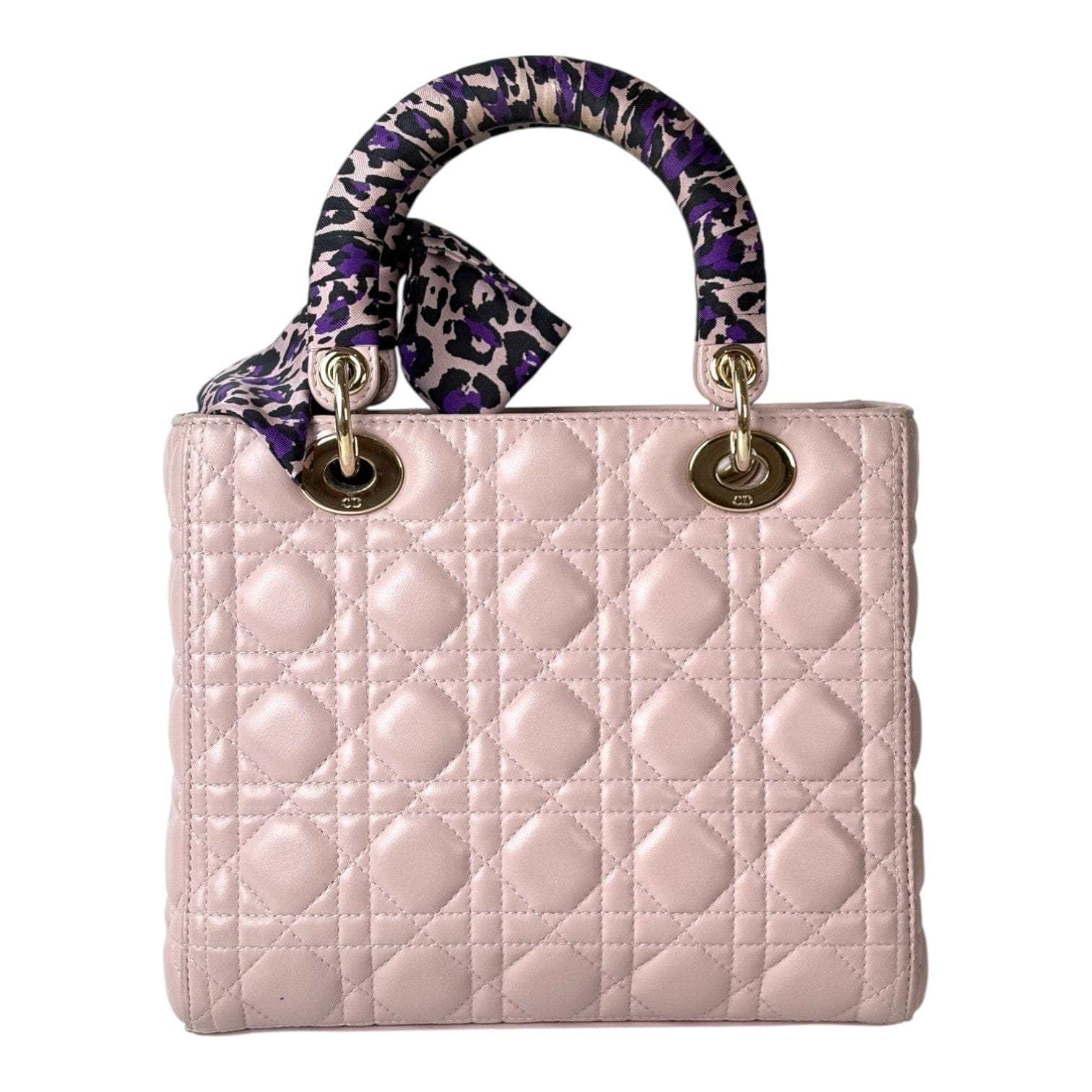 Dior Dior Lady Dior Bag Medium Nude Pink