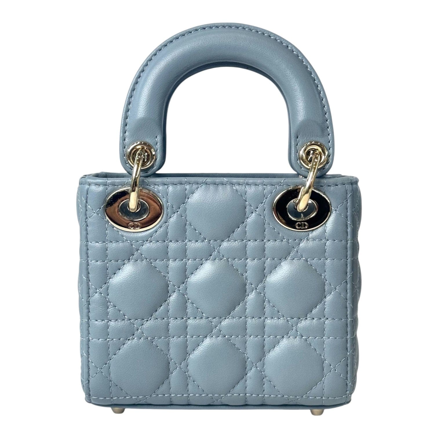 Dior Dior Lady Dior Micro Cloud Blue Bag