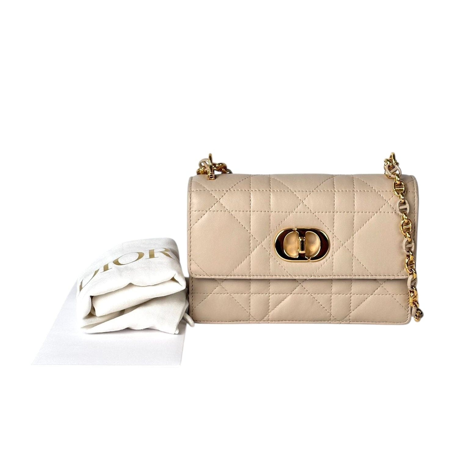 Dior Dior Lambskin Macrocannage Miss Mini Caro Bag