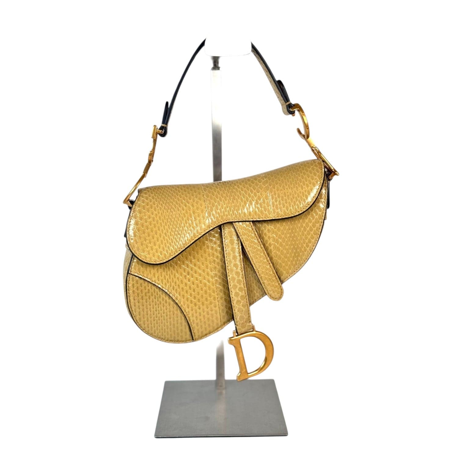Dior Dior Saddle Mini Python Bag