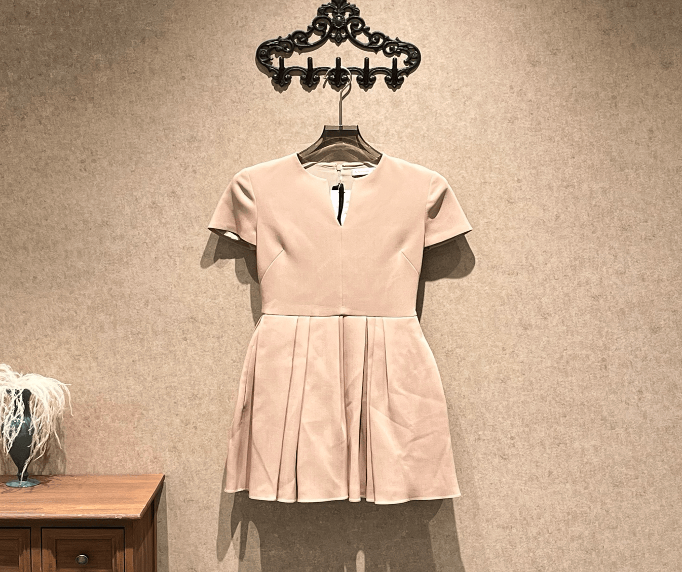 Dior Dior nude pink dress / size 34 / brand new with tags / 41072 SGC41072