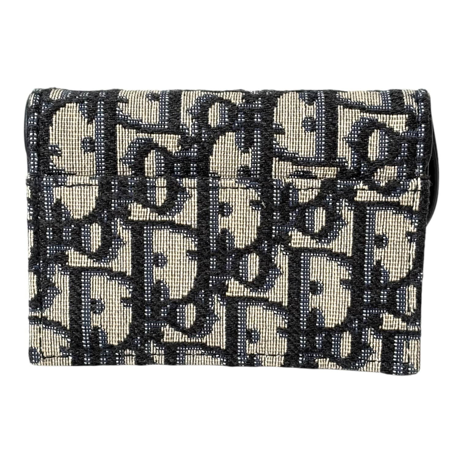 Dior Dior Saddle Card Holder Wallet