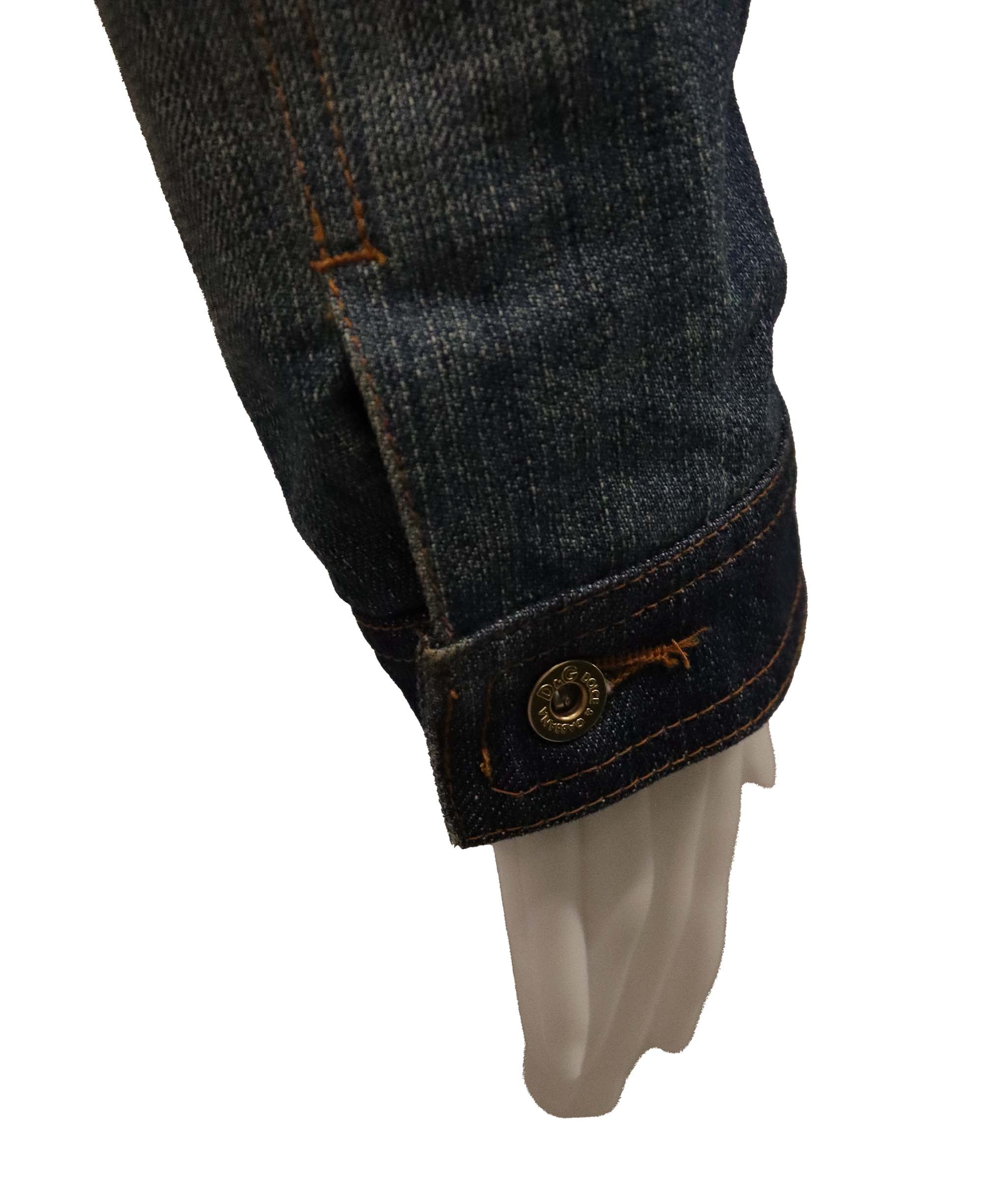 Dolce Gabanna Dolce Gabanna beige tweed and jean jacket AGC2989