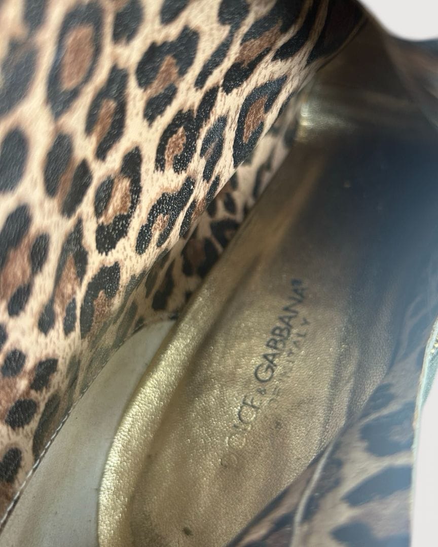 Dolce & Gabbana Dolce & Gabbana Army Boots Khaki 40