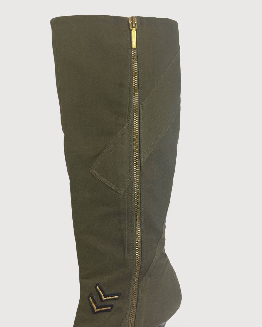 Dolce & Gabbana Dolce & Gabbana Army Boots Khaki 40