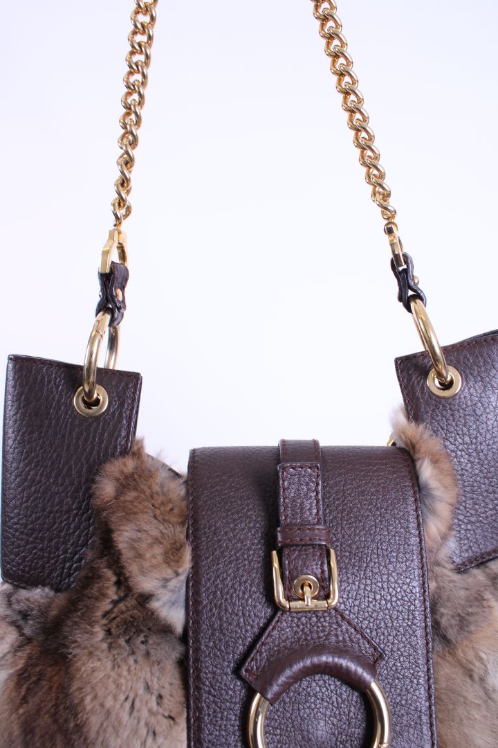 Dolce & Gabbana Dolce & Gabbana Bag brown fur