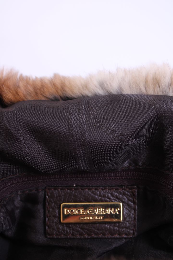Dolce & Gabbana Dolce & Gabbana Bag brown fur