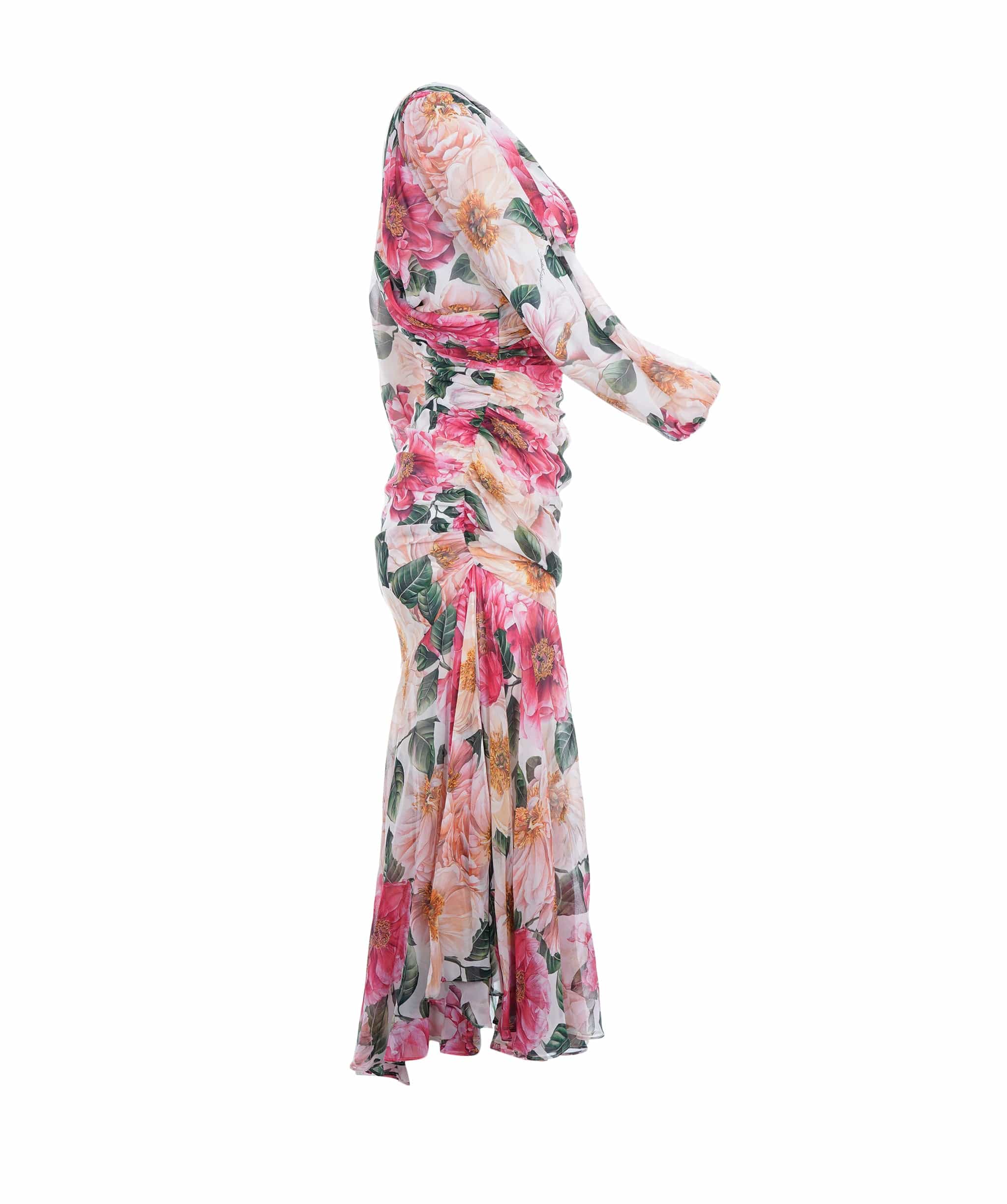 Dolce & Gabbana Dolce and Gabanna Floral Midi Length Dress ALC2688