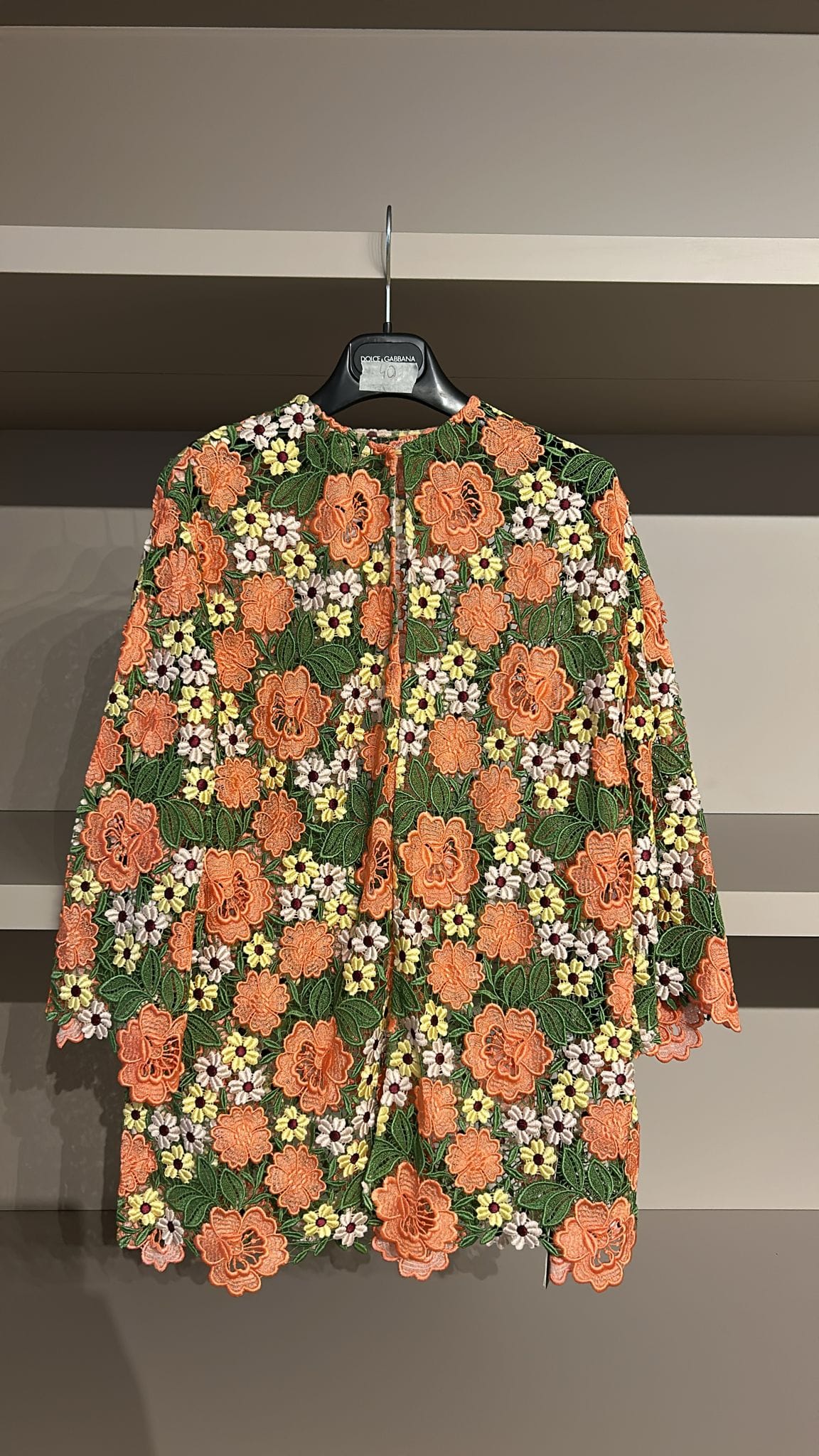 Dolce & Gabbana Dolce & Gabbana MulticolourE Pastel Flower LUREX TSHIRT DG3162B