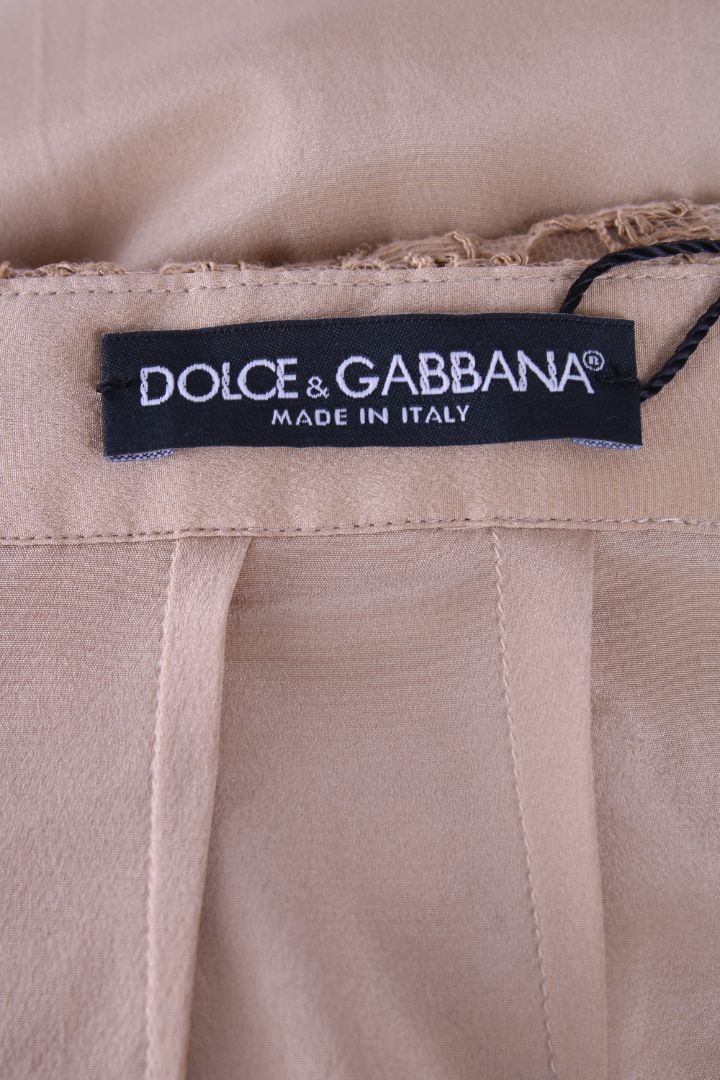Dolce & Gabbana Dolce & Gabbana Lace Skirt Beige M