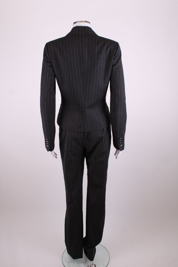 Dolce & Gabbana Dolce & Gabbana Stripe Trouser Suit Grey S