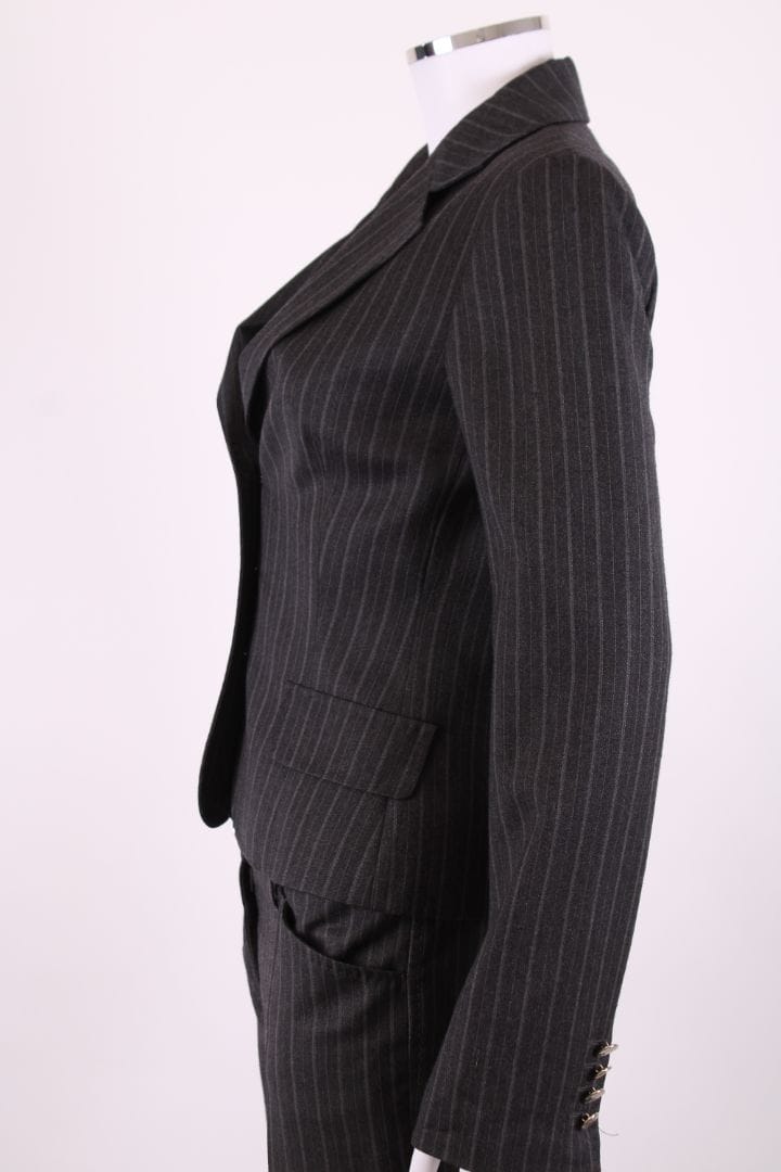 Dolce & Gabbana Dolce & Gabbana Stripe Trouser Suit Grey S