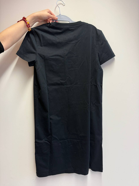Hermès Pocket T-Shirt Dress - Black