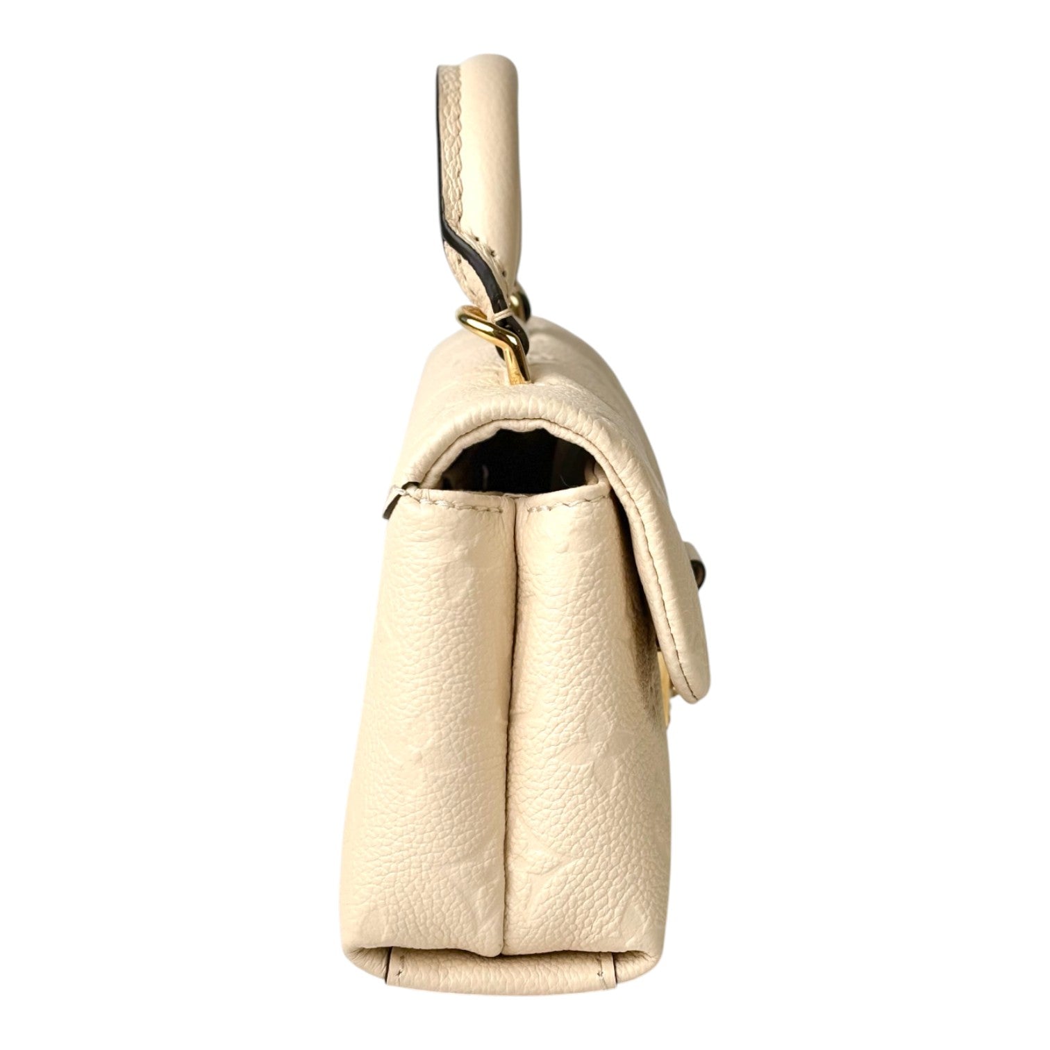 Louis Vuitton Nano Madeleine Bag White Calfskin