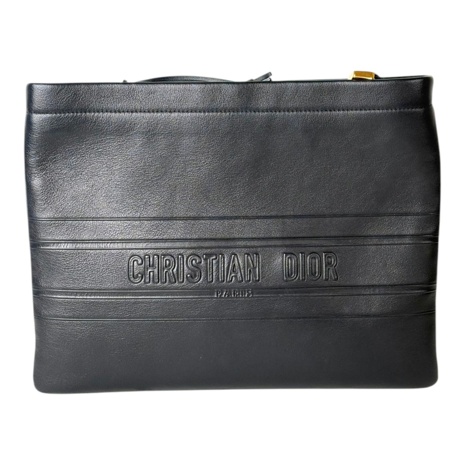 Dior Black Zip Clutch Bag