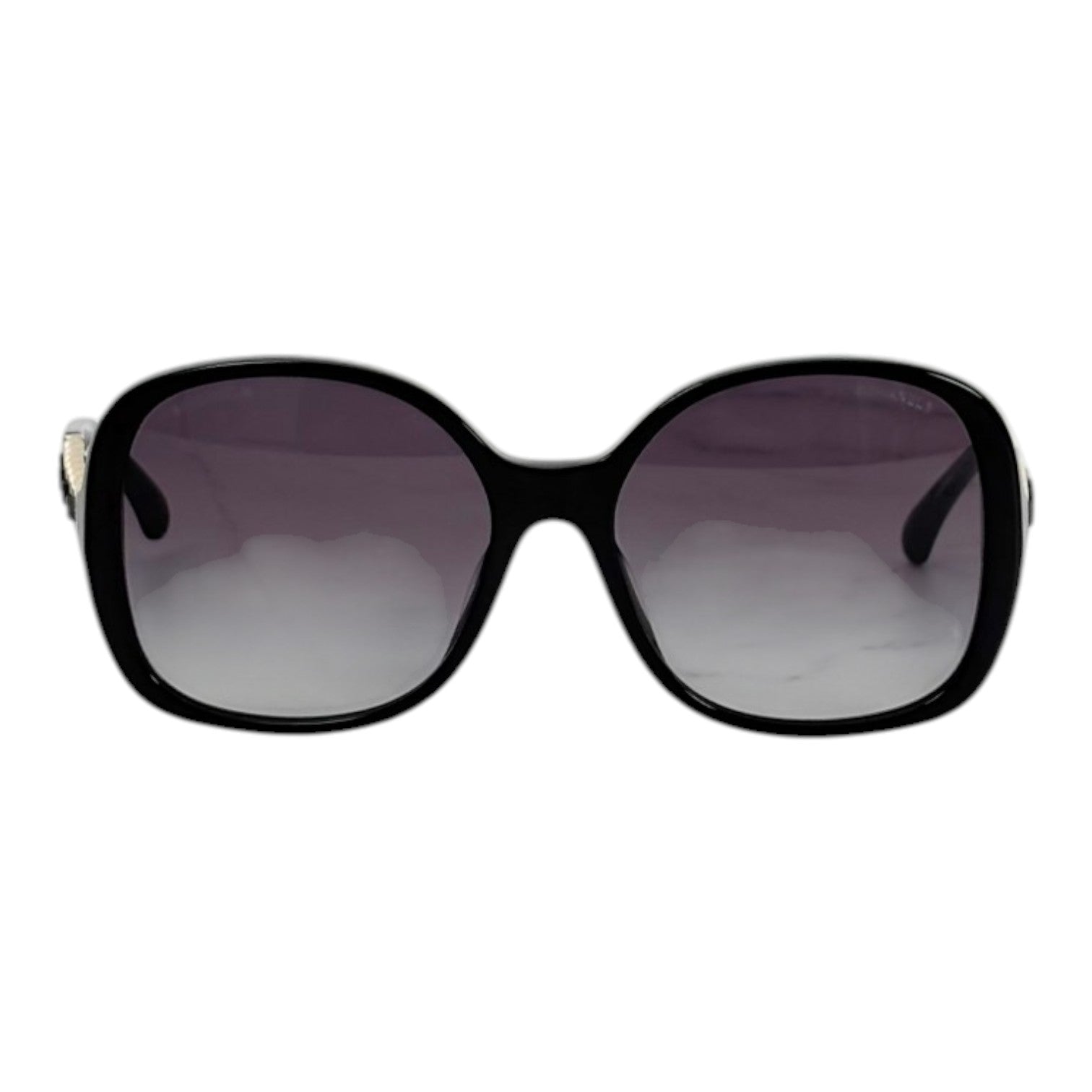 Chanel Black Gold Sunglasses