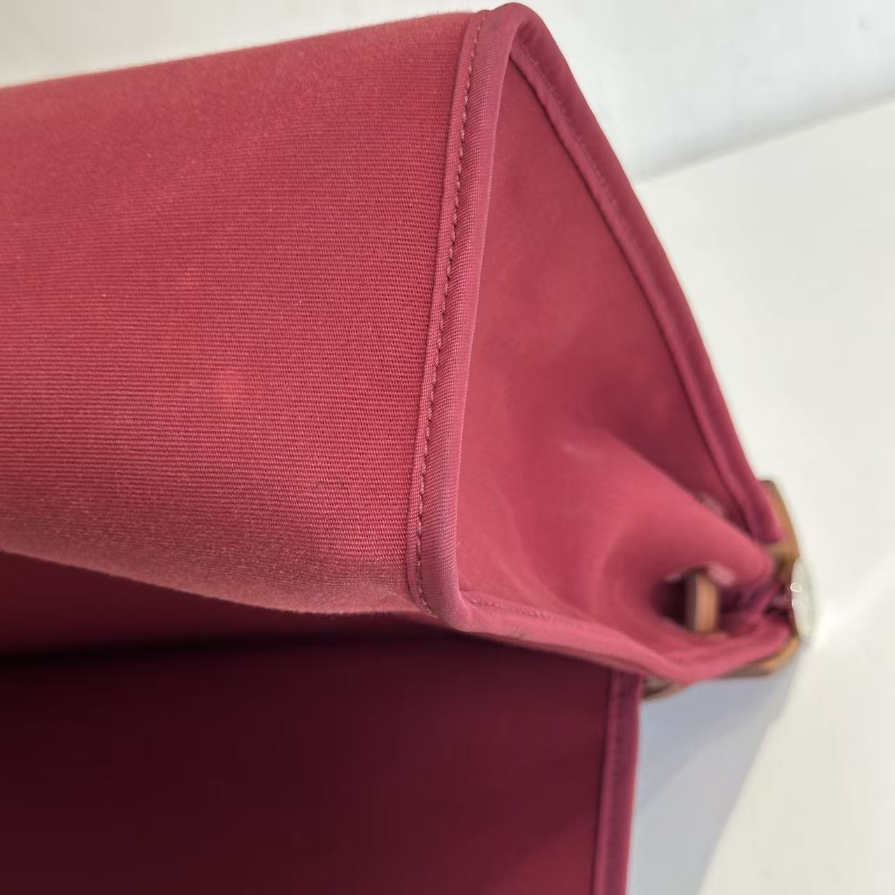Hermès Herbag 31 Two-Tone Convertible Bag - Burgundy & Tan