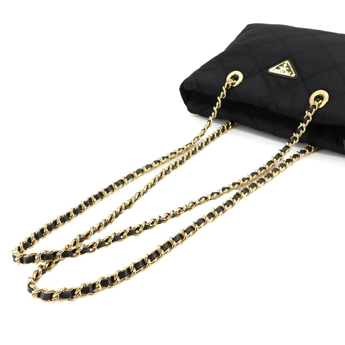 PRADA Re-Edition 1995 Shoulder Bag Nylon Leather Black 1BG529 902966754