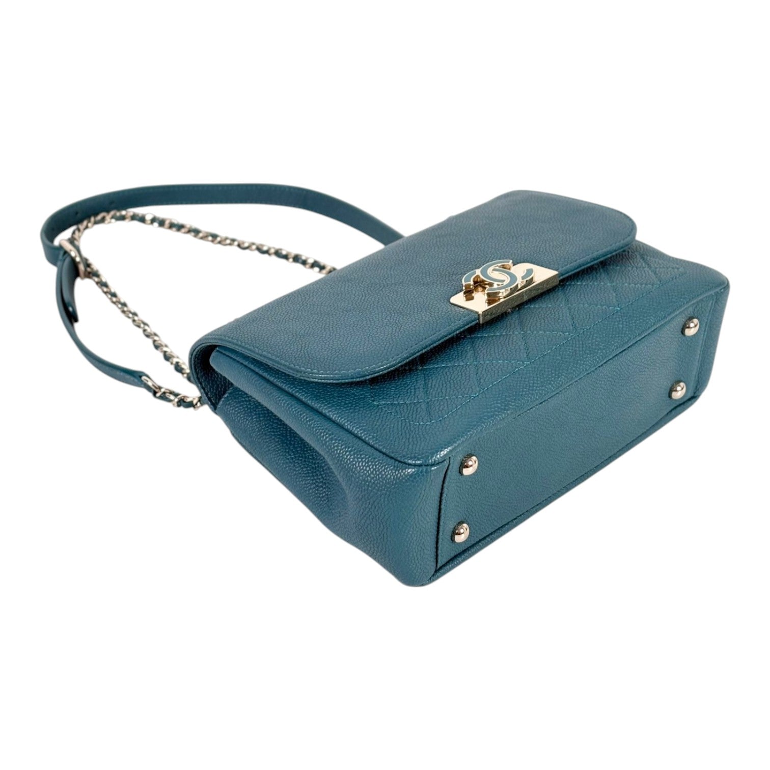 Chanel Multi Pouching Flap Bag in Caviar