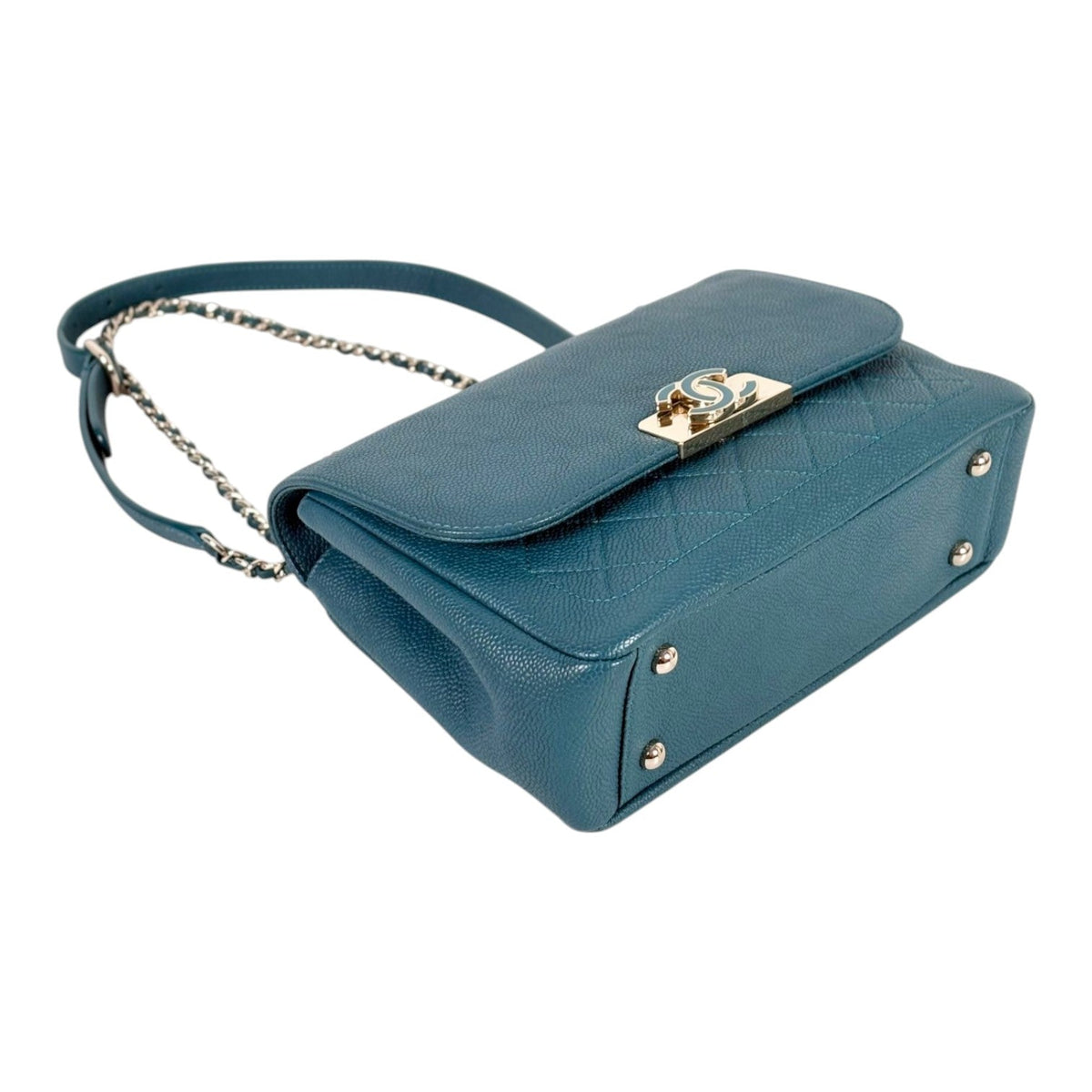 Chanel Multi Pouching Flap Bag in Caviar