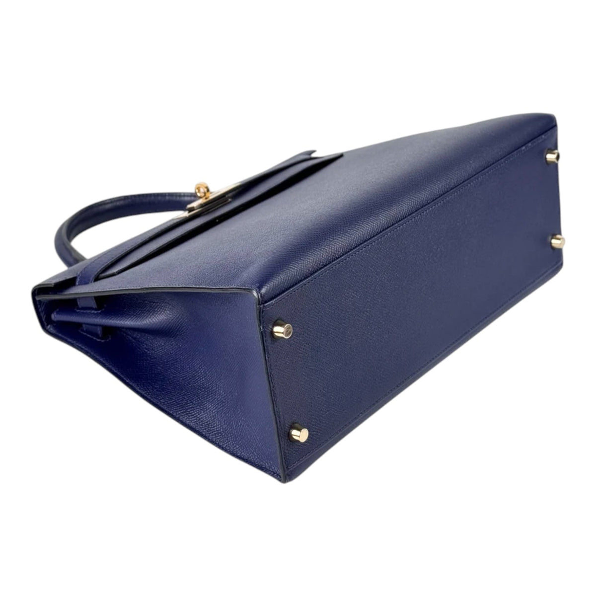 Hermes Blue Kelly 32 in Epsom Sellier with GHW