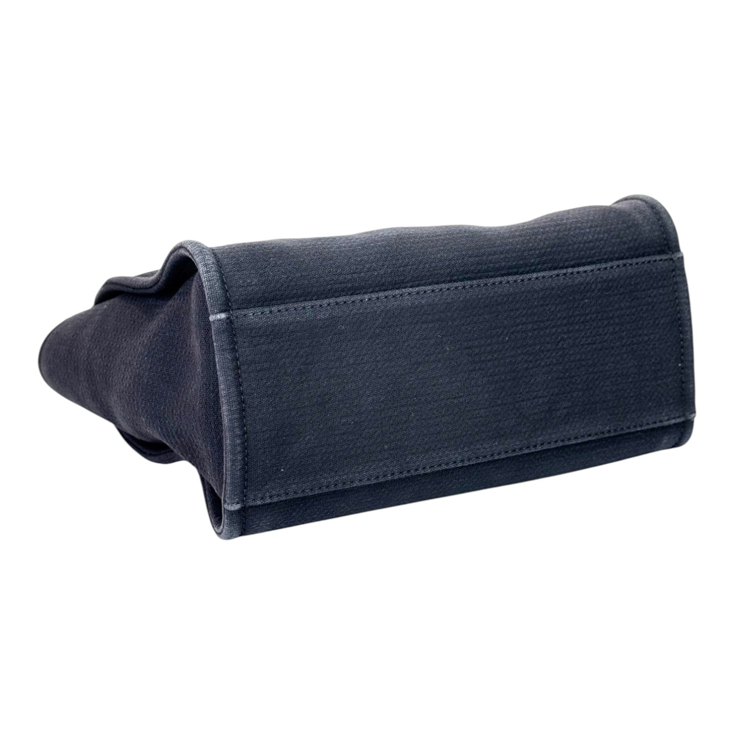 Chanel Dark Blue Deauville Small Tote Bag