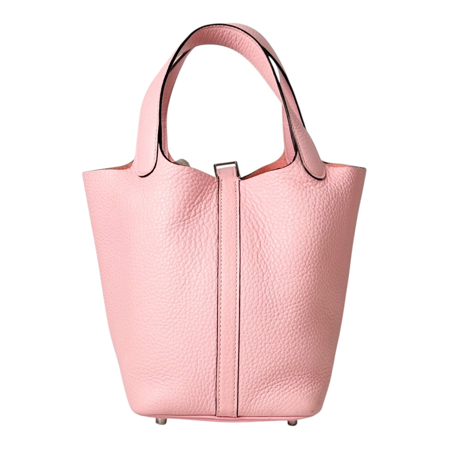 Hermes Picotin 18 3Q Rose Sakura Bag with PHW