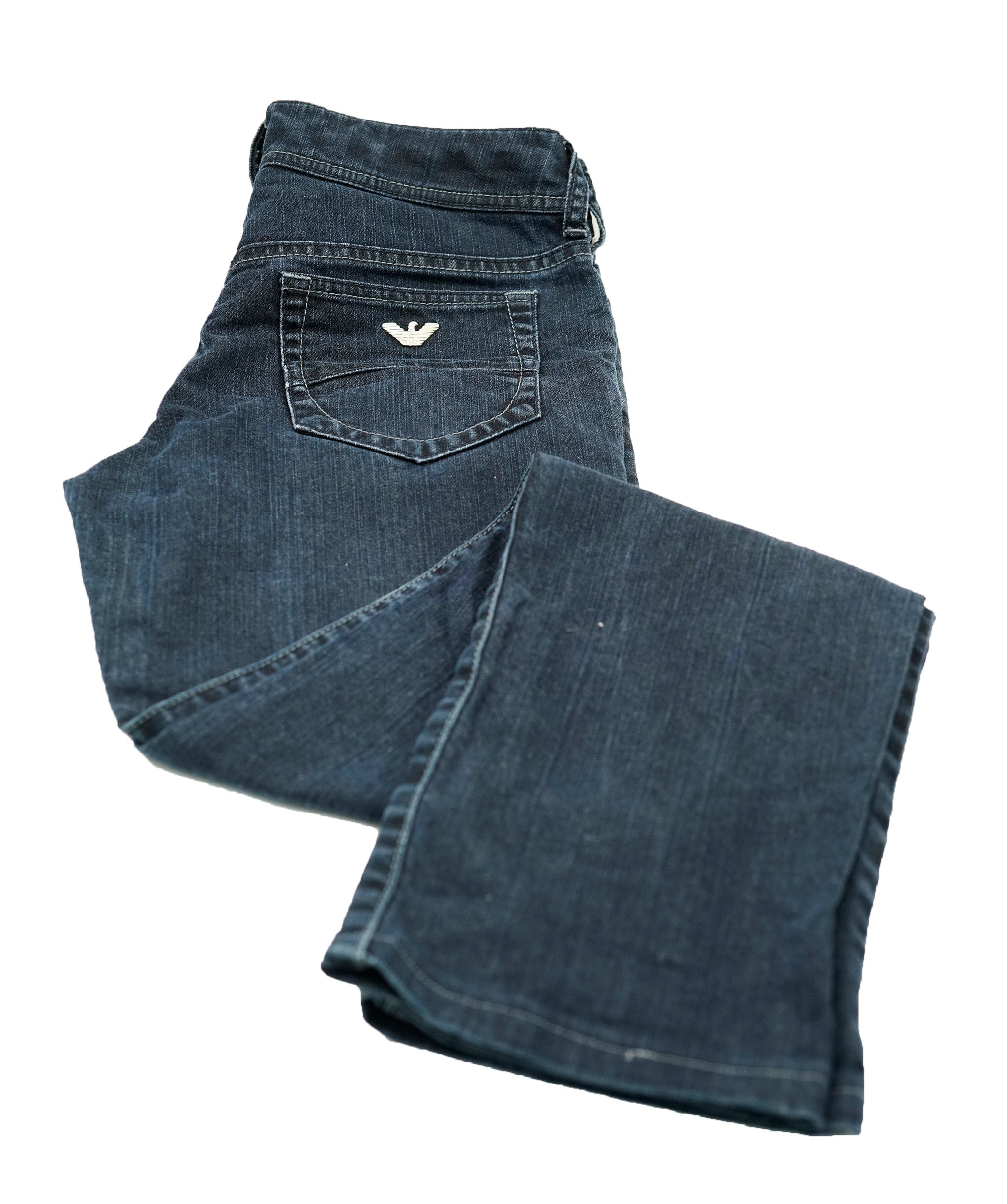 Emporio Armani Armani Jeans Vintage Navy Blue Denim Slim Leg Jeans ABC1040