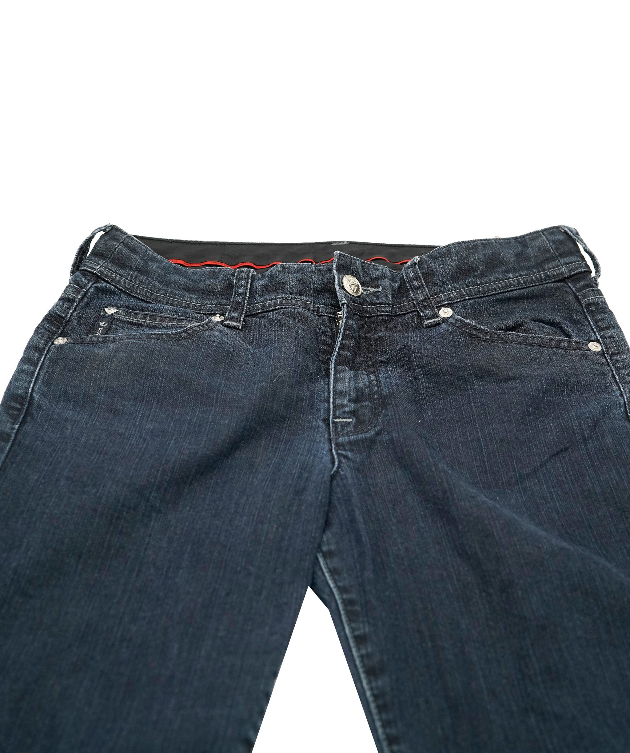 Emporio Armani Armani Jeans Vintage Navy Blue Denim Slim Leg Jeans ABC1040