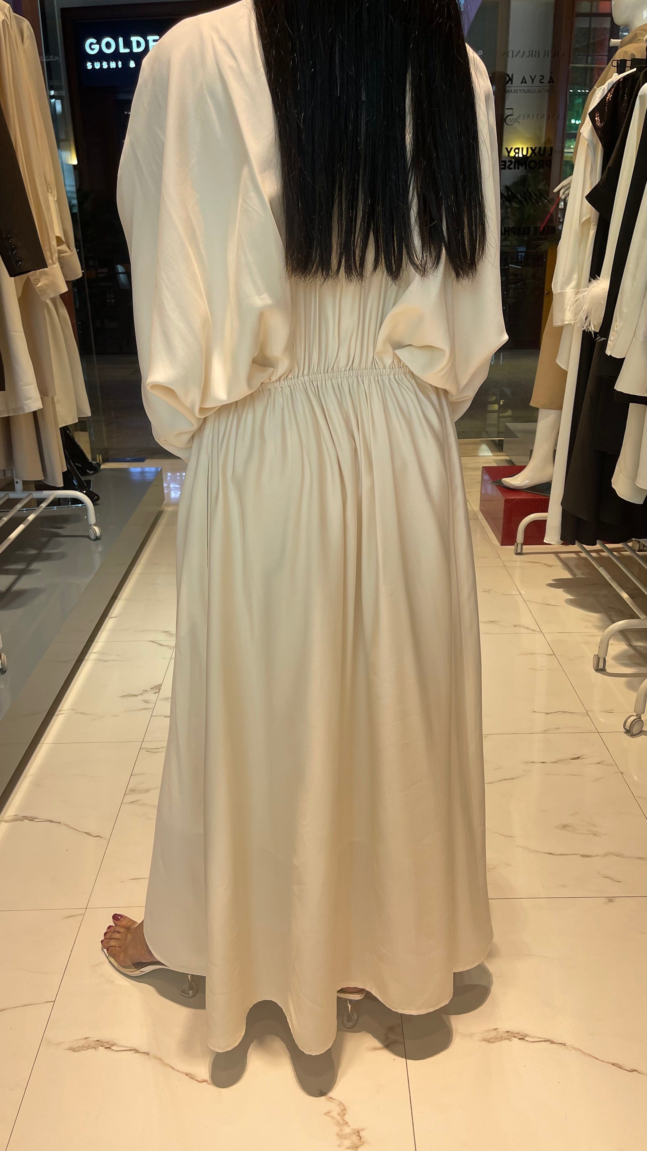 ESSENTIALS5IVE BUTTONED DOWN MAXI SHIRT DRESS (بنطلون) “LIKA”