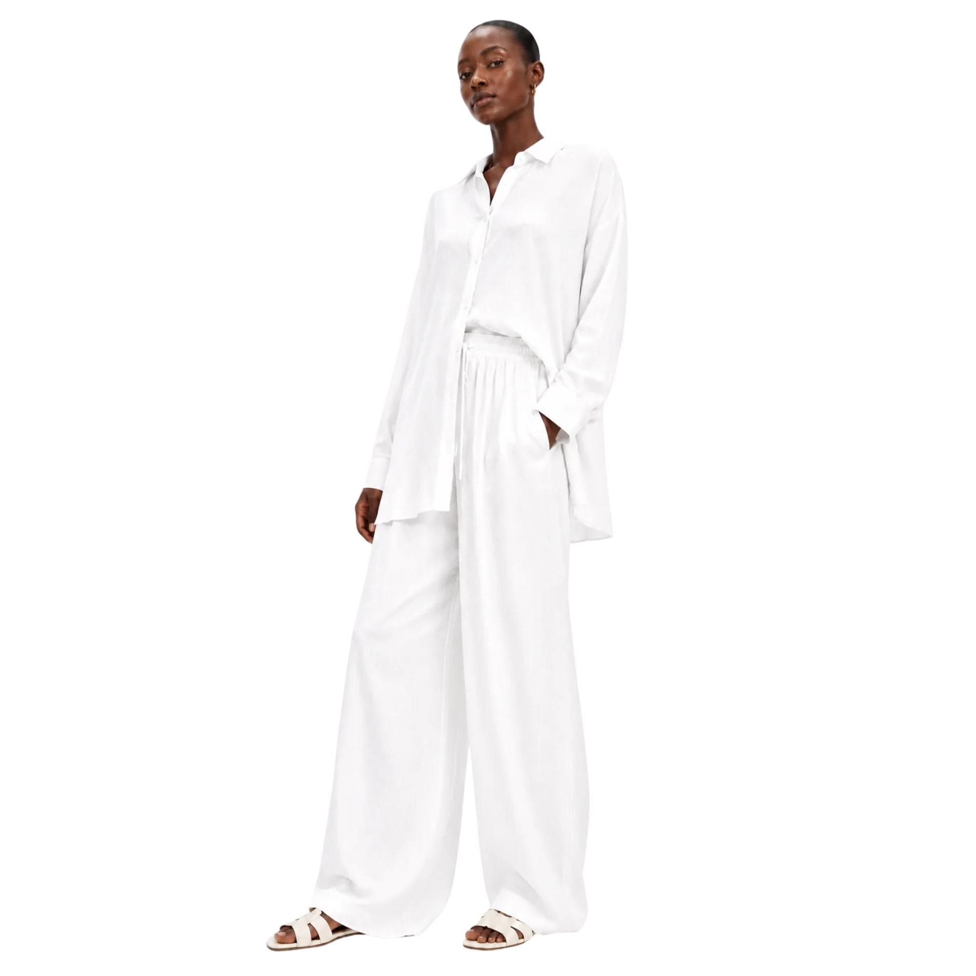 LINEN-VISCOSE 2-PIECE SET زوج (SHIRT & PANTS قميص وبنطلون) “THE SOFTY"