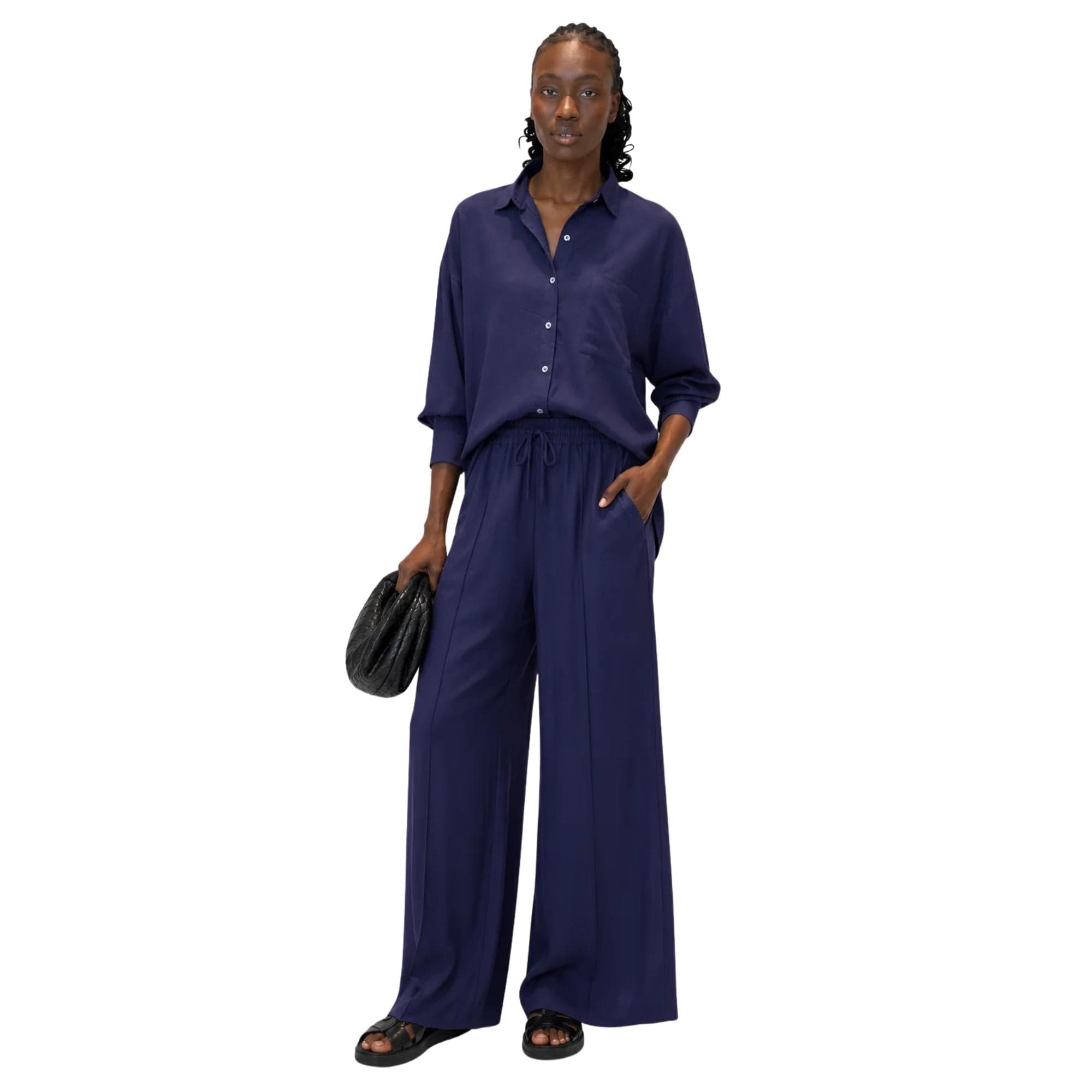 LOOSE FIT 2-PIECE SET زوج (SHIRT & PANTS قميص وبنطلون) “THE LINEA"