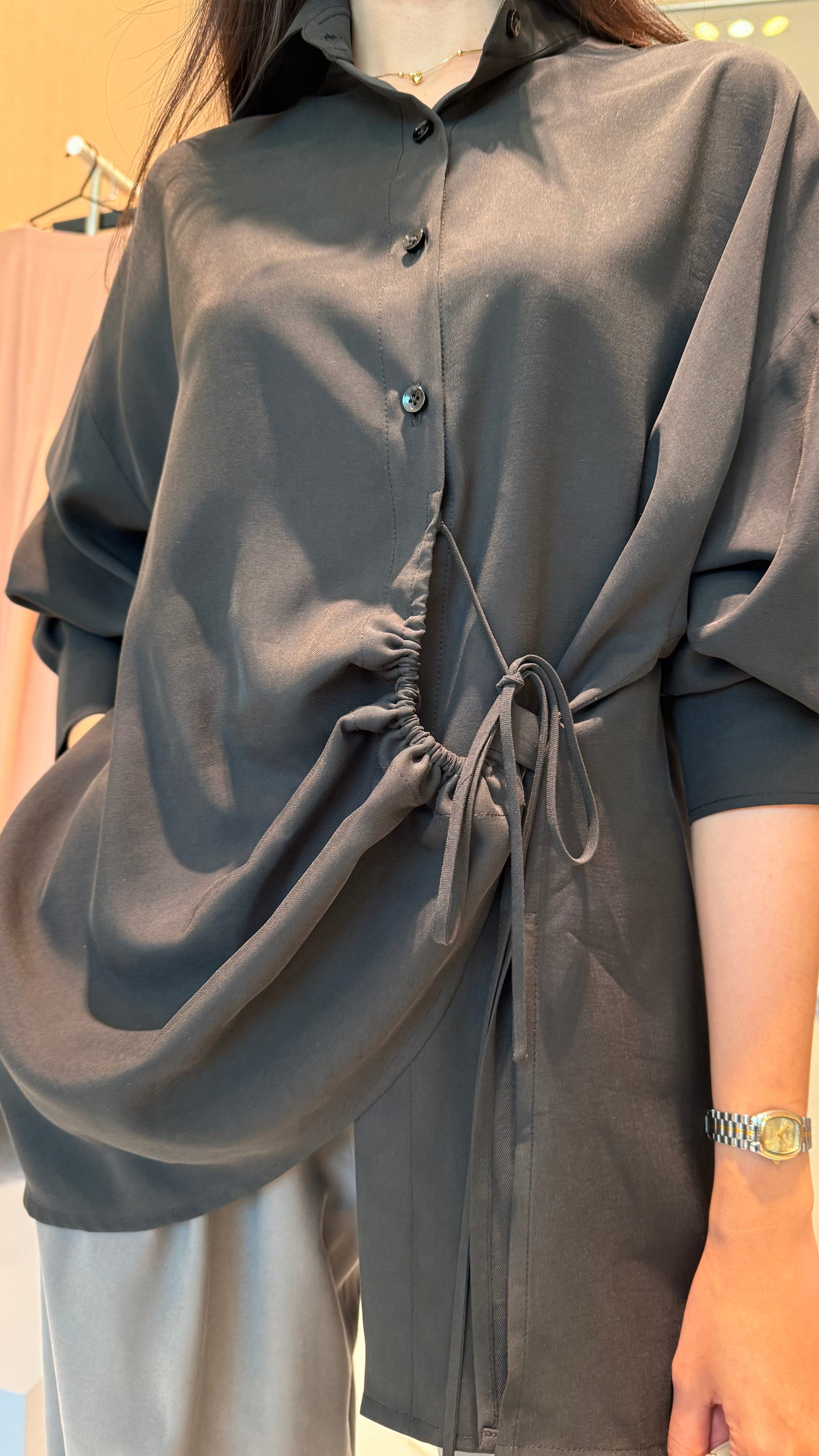 ESSENTIALS5IVE LONG SLEEVES BUTTONED DOWN SHIRT (قميص) “NINA”