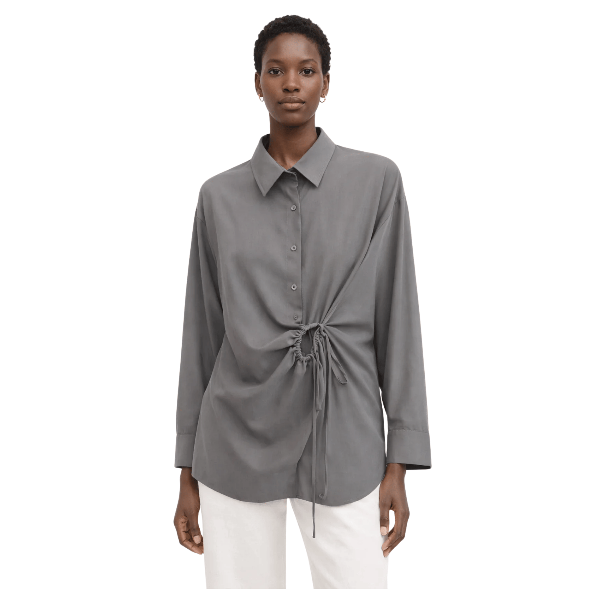 ESSENTIALS5IVE LONG SLEEVES BUTTONED DOWN SHIRT (قميص) “NINA”