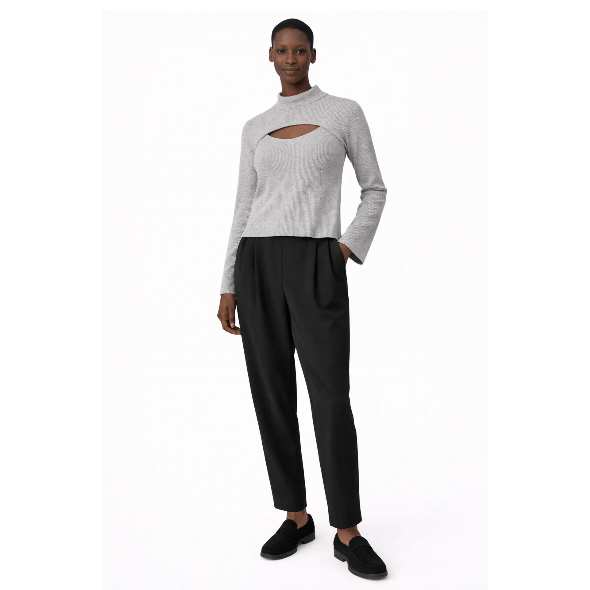 ESSENTIALS5IVE BACK ELASTICATED TROUSERS (بنطلون) "MILLA"