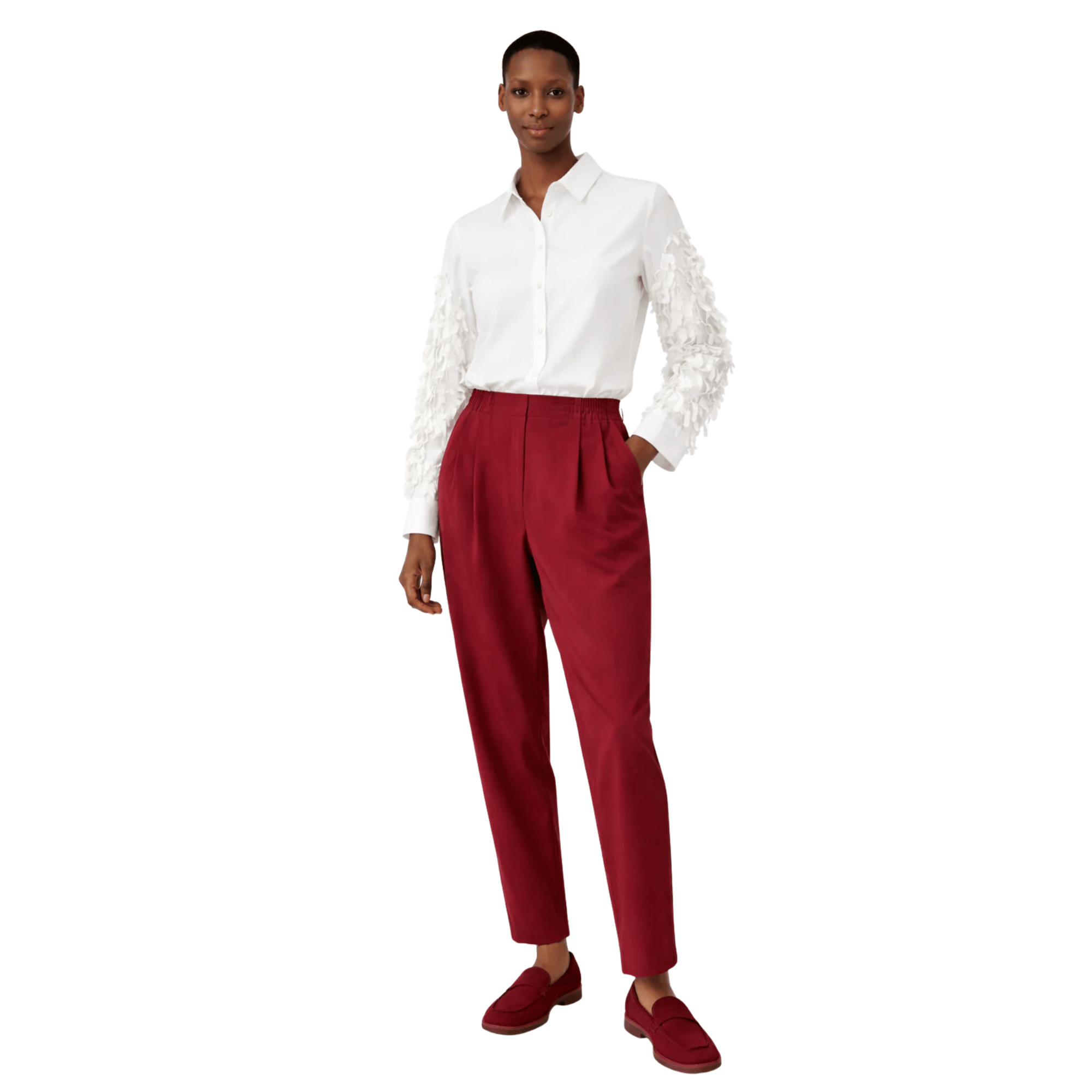 ESSENTIALS5IVE BACK ELASTICATED TROUSERS (بنطلون) "MILLA"