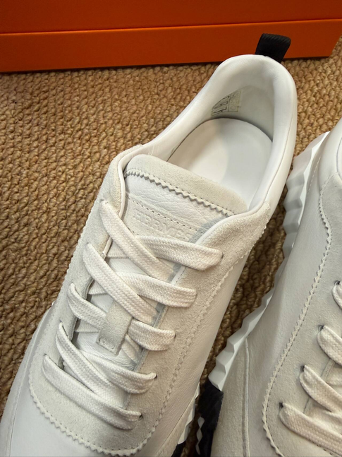 Hermès H Logo White Sneakers