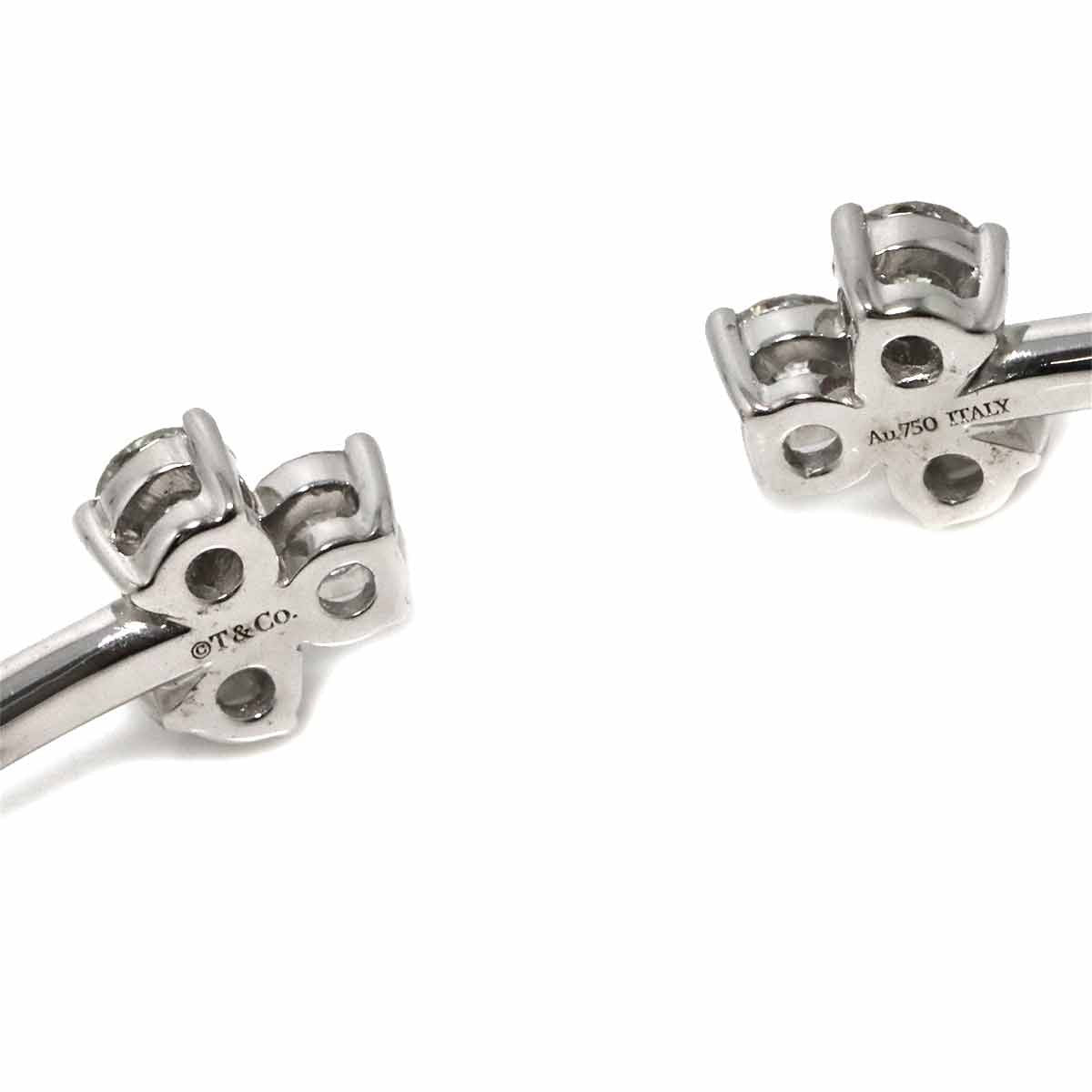 TIFFANY Co. Aria Diamond Bracelet 18K White Gold 750 902932474