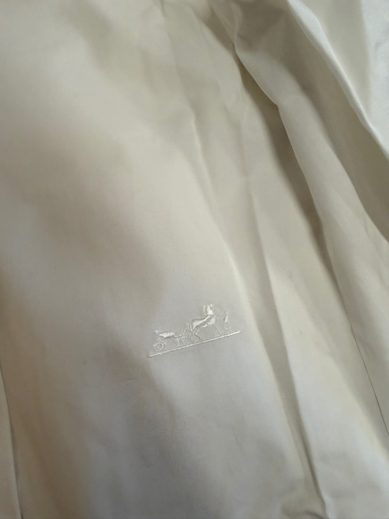 Hermès Shirt Dress - White