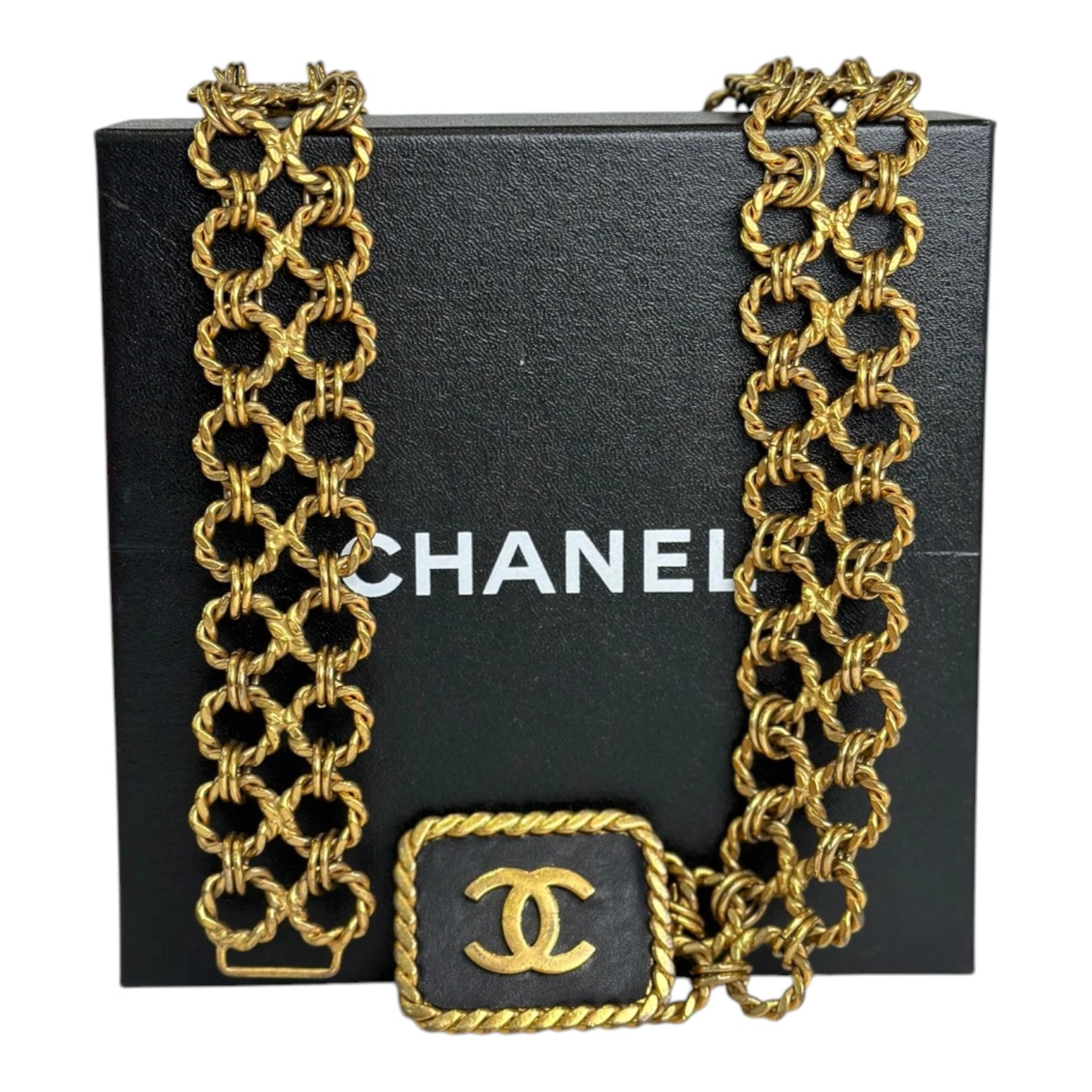 Chanel Vintage Gold Chain Belt