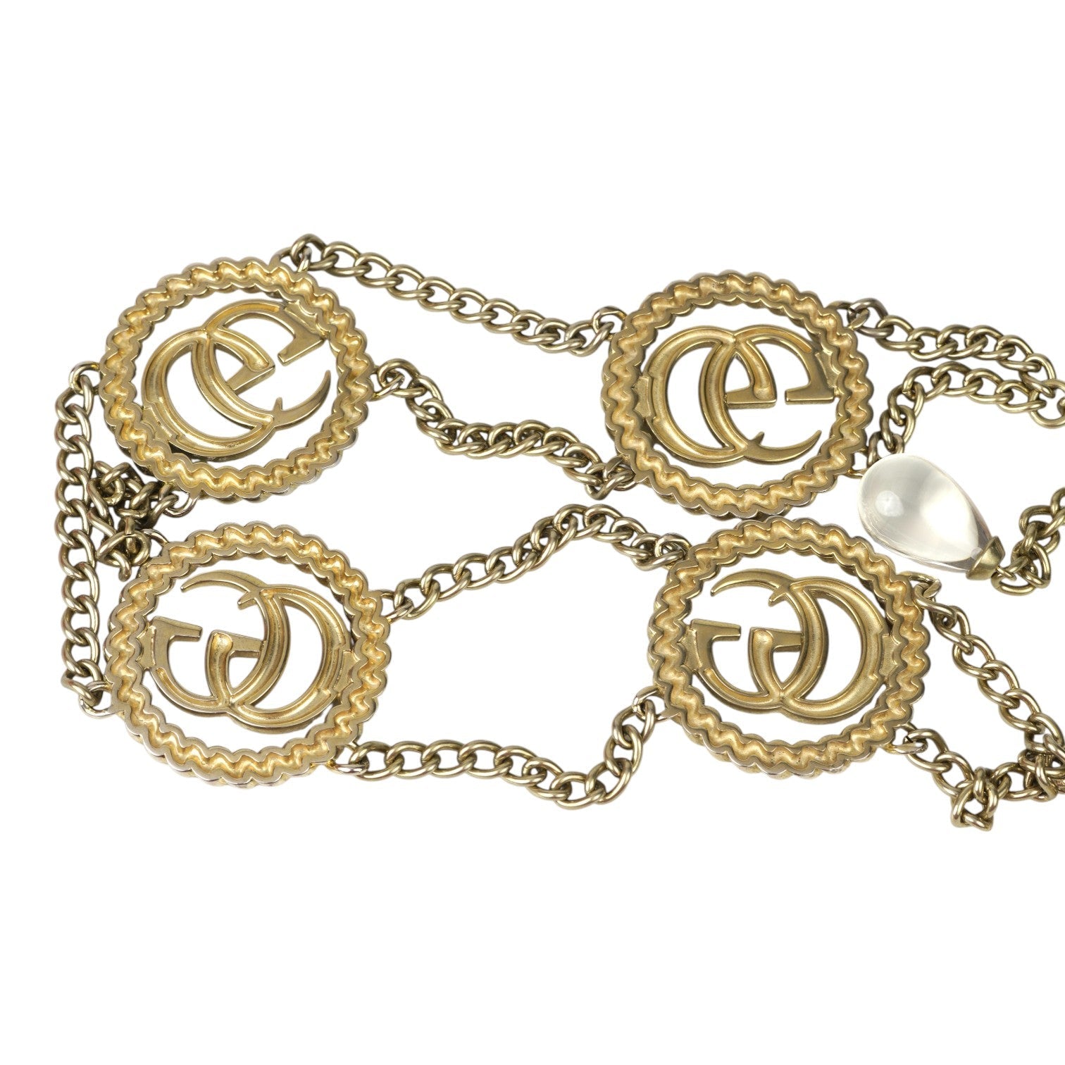 Gucci Torchon Double G Waist Chain Belt