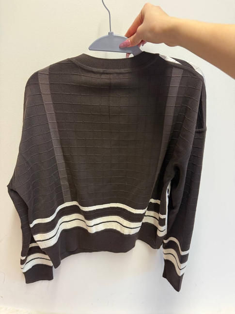 Hermès Harness Print Sweater - Black Ivory
