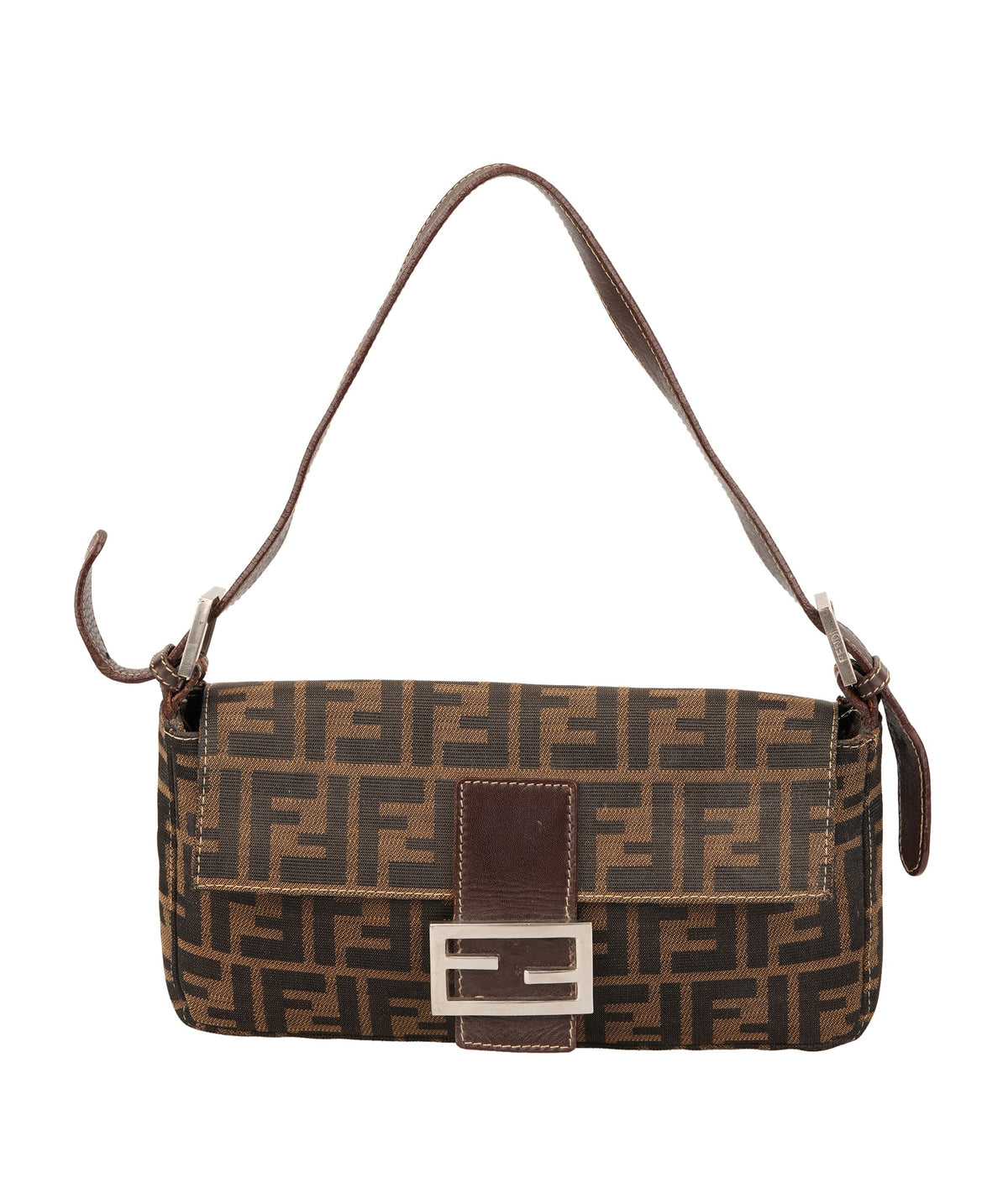 Fendi Fendi Baguette Zucca Print Shoulder Bag AKC1559