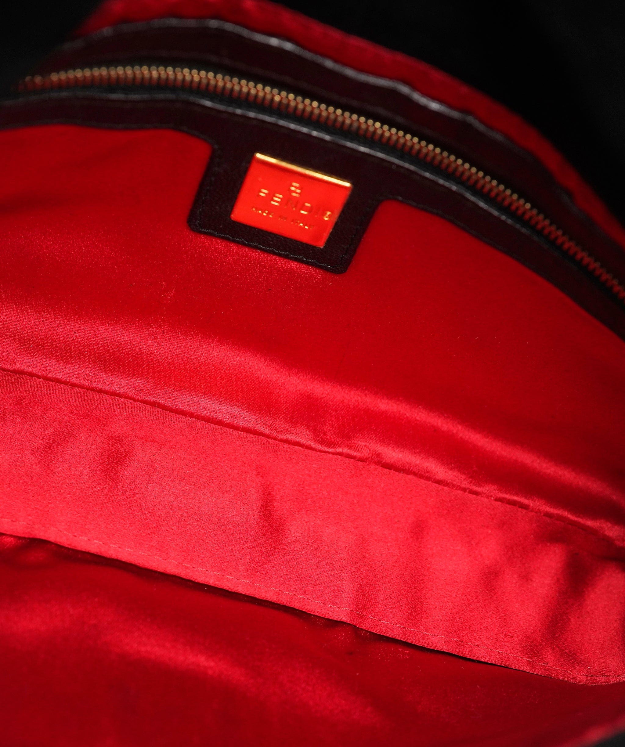 Fendi Fendi Black Suede Baguette ALC2451