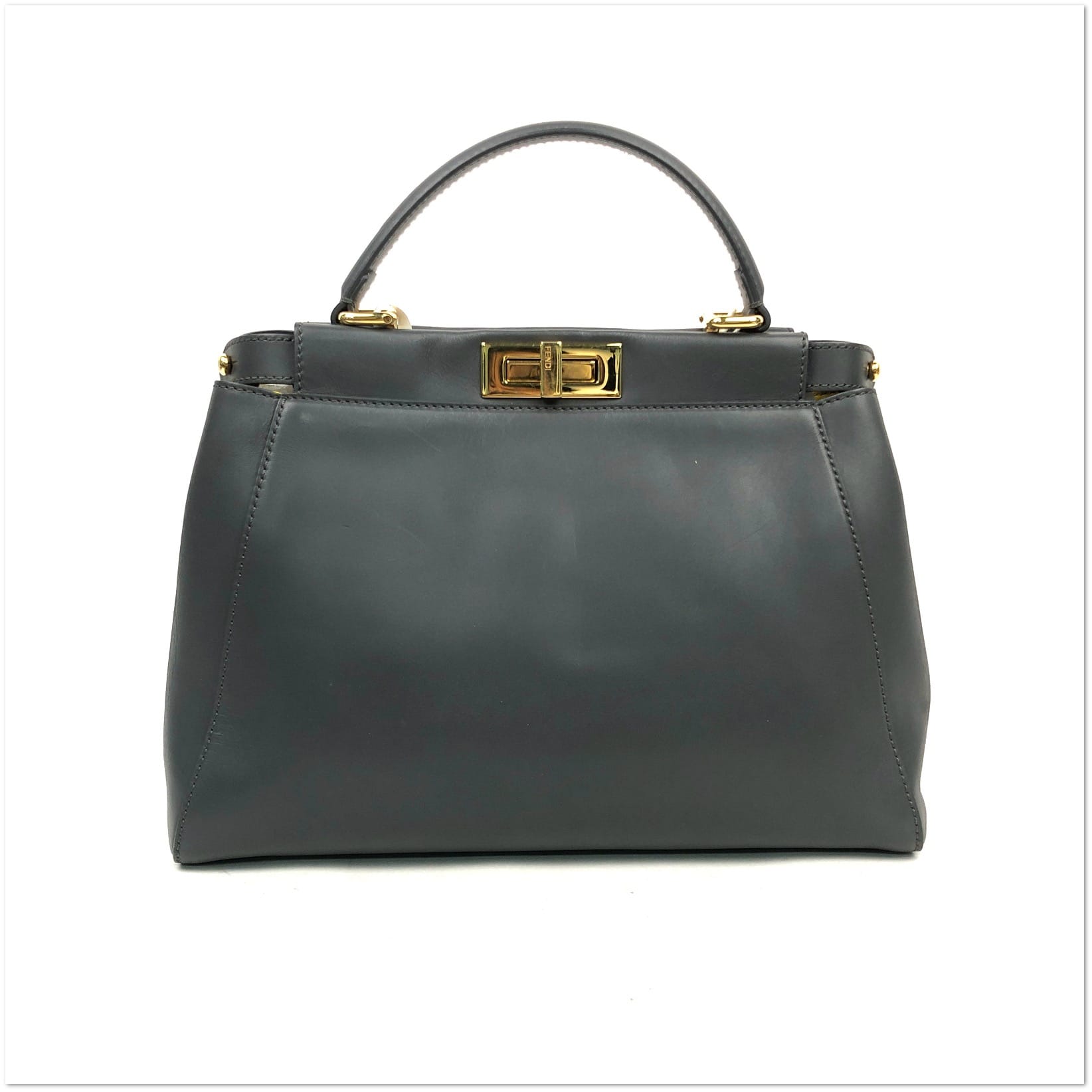 FENDI Fendi Leather Peekaboo with Gold Hardware T25184062129