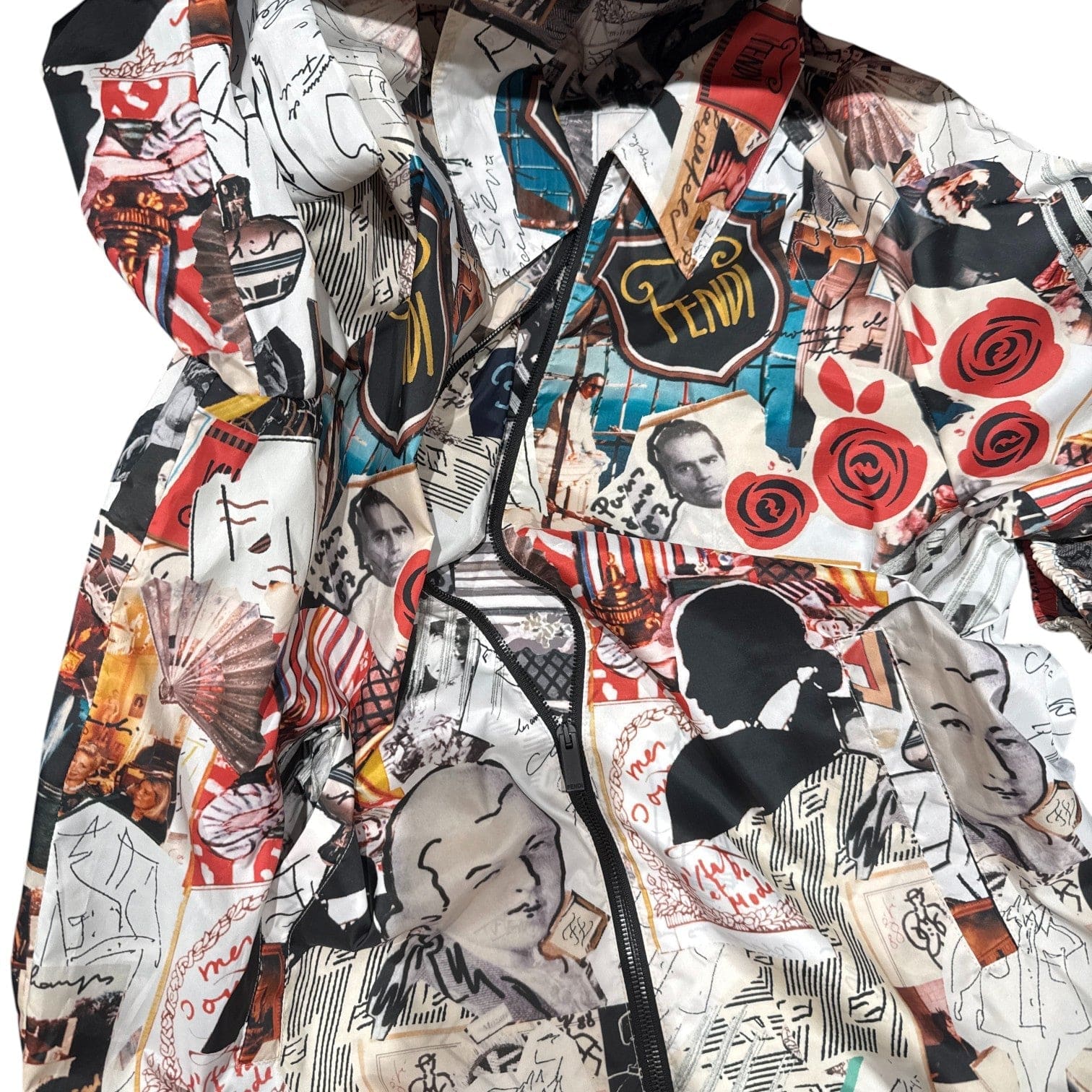 Fendi Fendi Print Drawing Jacket #48