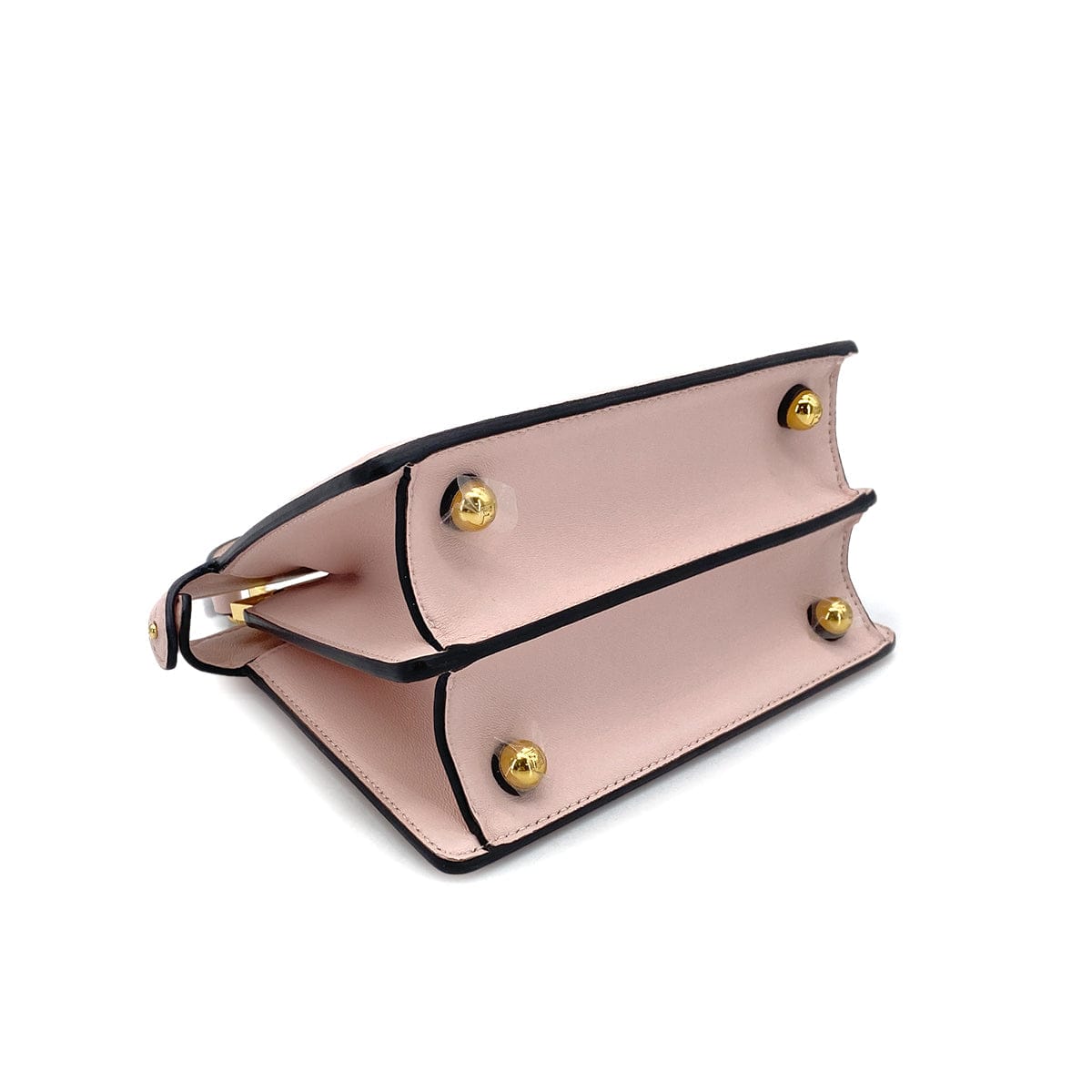 FENDI FENDI PEEKABOO ISEEU PETIT HAND SHOULDER BAG PINK LEATHER 8BN335 90304717